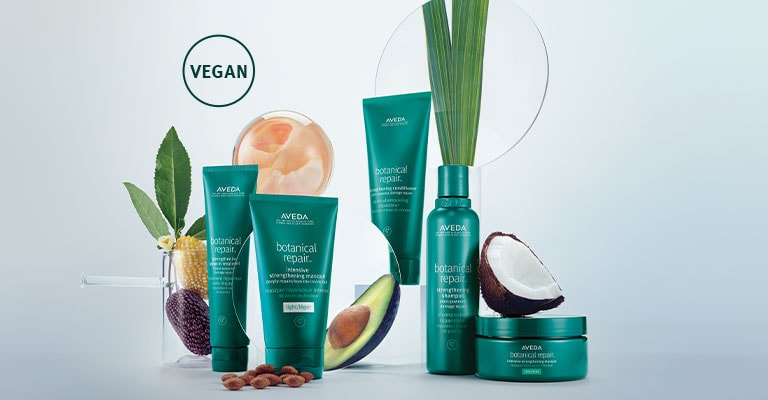 Shop plant powered, bond-building treatment to strengthen and repair damaged hair.